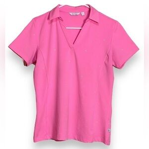 Lady Hagen Golf Polo, Bright Pink, Women’s Size Small